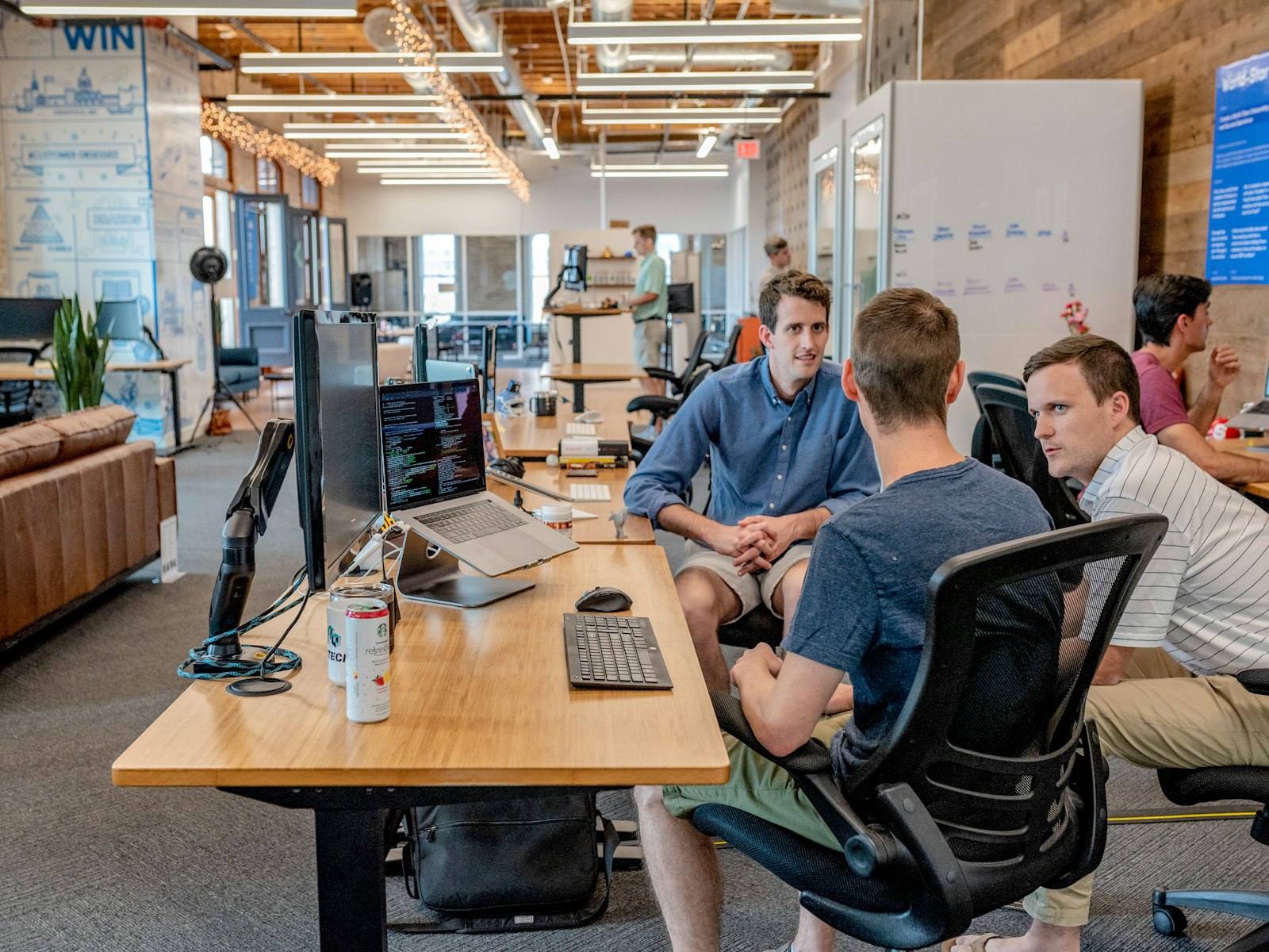 Business meeting focused on opportunity through relationships, not just more leads
